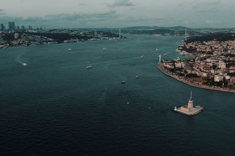 Istanbul's Bosphorus and Maiden's Tower