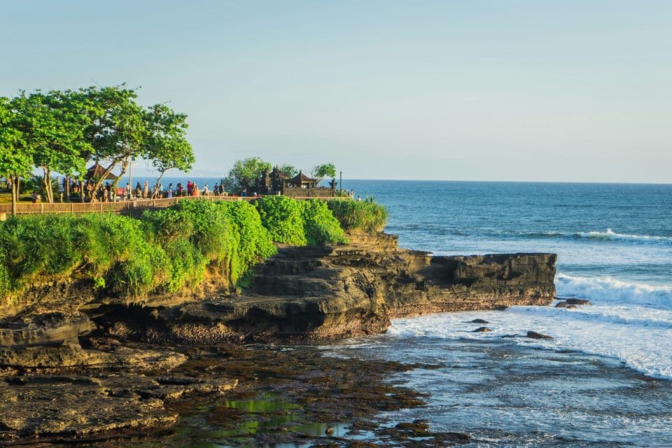 Tanah Lot temple on Bali's coast